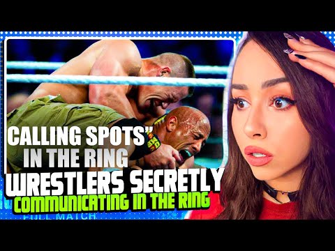 Girl Watches WWE - TOP 10 Wrestlers SECRETLY COMMUNICATING In The Ring