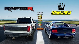 Noble M12 vs Raptor R: Twin Turbos Get Humbled by a TRUCK?!
