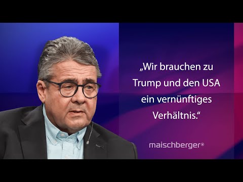 Armin Laschet und Sigmar Gabriel über die Folgen des US-Angriffs in Venezuela I maischberger