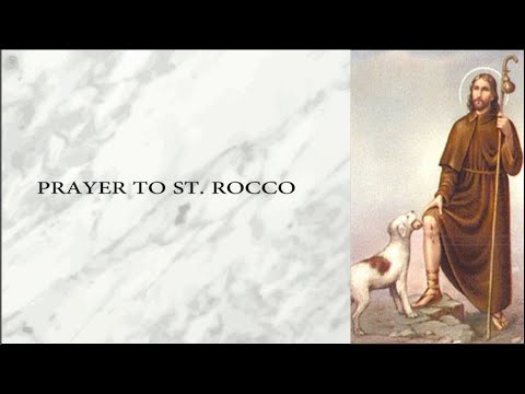 St  Rocco Prayer