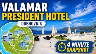 4‑Minute Snapshot: Valamar President Hotel Dubrovnik 