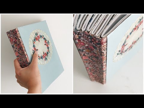  my new journal  with TUTORIAL Felt Fabric Journal Cover DIY