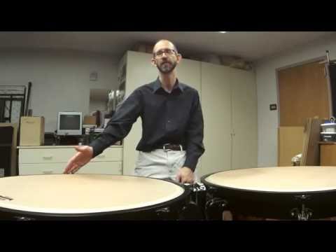 Gottry Percussion Weekly Lesson: Timpani Basics and Tuning