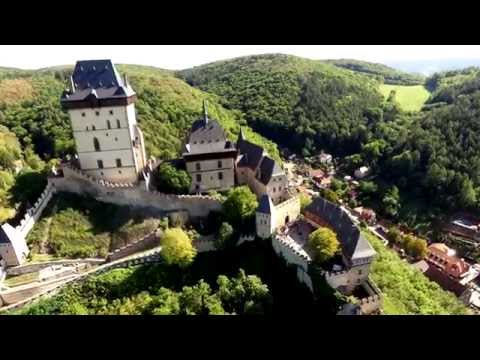 Karlstejn Castle, Czech Republic, with a