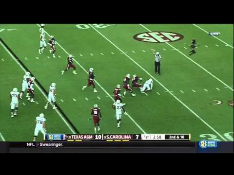 2014 USC vs Texas A&M - Gerald Dixon 6 Yd Sack