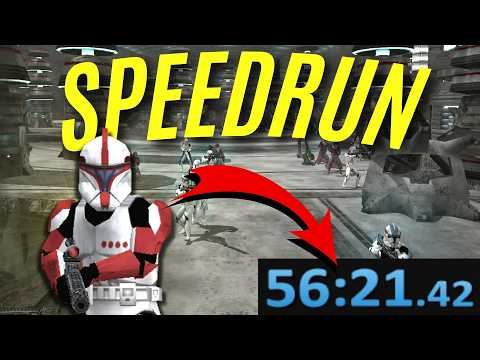 I Tried To Speedrun Star Wars Battlefront 2 Classic (2005)