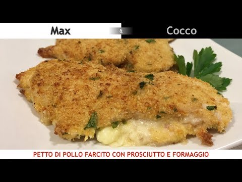 Petto di pollo FARCITO con PROSCIUTTO e FORMAGGIO - Cottura al FORNO