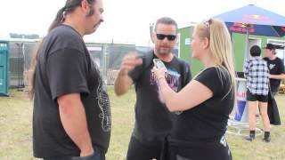 Richards/Crane interview with TotalRock @Download 2014