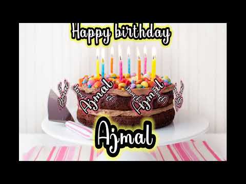 Ajmal birthday songs with name #ajmal #birthdaysongwithname #birthdaysong