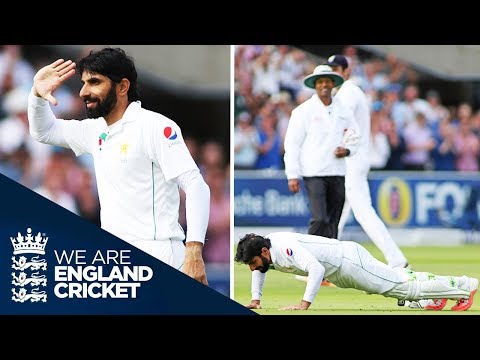 One Of The Great Century Celebrations: Misbah's Press Ups At Lord's | England v Pakistan 2016