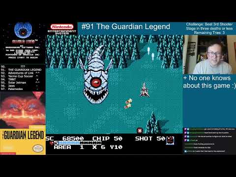 NES Countdown - #91 Guardian Legend (abridged)