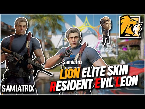 LION ELITE SKIN - RESIDENT EVIL LEON ELITE SKIN, MVP ANIMATION, IN GAME SHOWCASE
