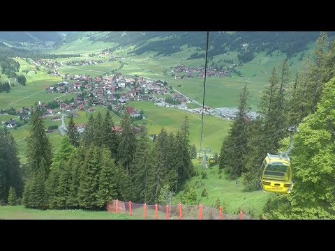 Österreich Tirol Alpen Tannheimer Tal - Vogelhornbahn / Seilbahn