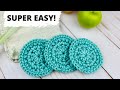 Round Crochet Scrubby Pattern Easy Free Kitchen Scrubbie Crochet Pattern