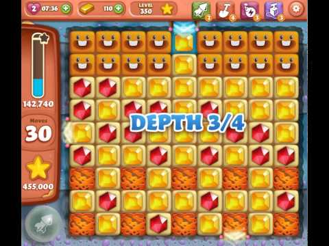 Diamond Digger Saga Level 350