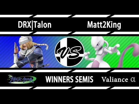 Valiance α- AxG Matt2King (Mewtwo) vs DRX Talon (Sheik) - WR4  - Smash 4 - Wii U