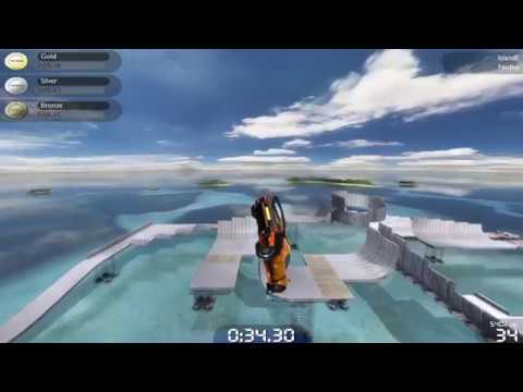 TrackMania United Forever - United Race (Black): Island