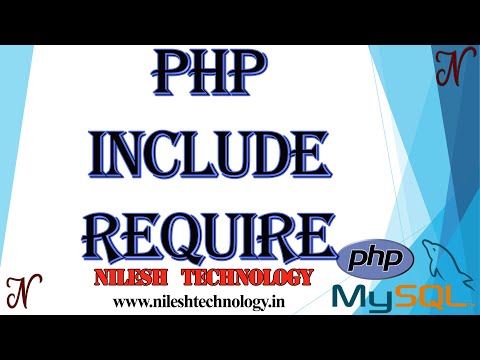 Php Include And Require Tutorial 2020
