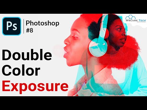 What is Double Color Exposure Effect in Photoshop | Photoshop for Beginners