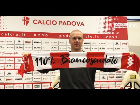 Presentazione di Emil Hallfreðsson al Calcio Padova