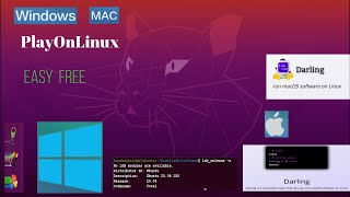 Macos🍎 Windows 💻Play On Linux 🐧 之Ubuntu20.04; QQ,音乐,微信,Foxmail无乱码; office,xcode 可运行；WineVSDarling...