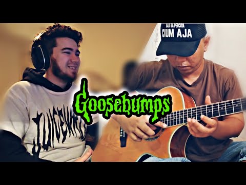 FIRST Time Hearing ALIP BA TA - Goosebumps theme song guitar cover (Reaction)
