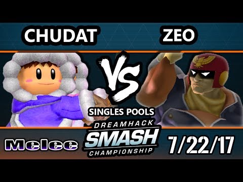 DHATL 17 Melee - Liquid Chudat (Ice Climbers) Vs. Zeo (Captain Falcon) SSBM Singles Pools