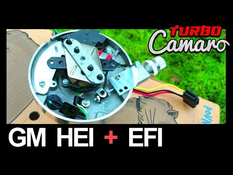 1967 Turbo Camaro - GM HEI Large Cap Distributor Timing Control with Holley Sniper EFI
