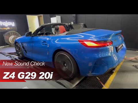 BMW G29 Z4 20i Dyno Test +90whp w/ Valvetronic Fi EXHAUST and ST2 X AutoJoy Korea