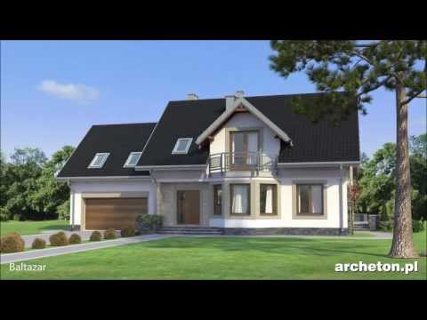 Projekt domu Baltazar - archeton.pl