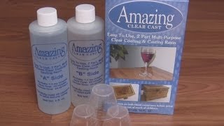 Amazing Clear Cast - Cast clear parts or cast a clear protective coating