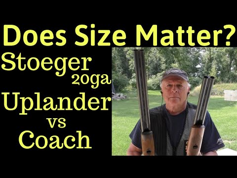 Does Size Matter? Stoeger 20ga Uplander 26" vs Coach 20"