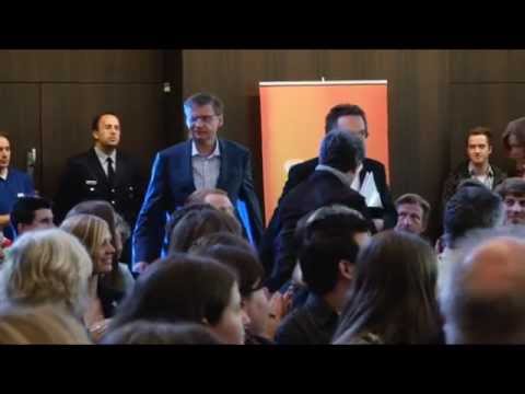 Mainz: SWR UniTalk mit Günther Jauch