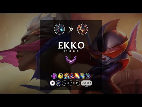 Ekko Mid vs Rumble - KR Master Patch 12.16