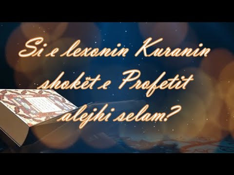 Si e lexonin Kuranin shokët e Profetit alejhi selam | Xhamia e Lushnjës