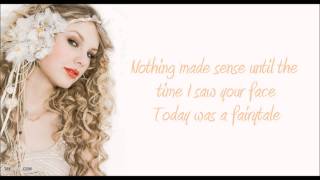 Today was a fairytale - Taylor Swift (Lyrics)