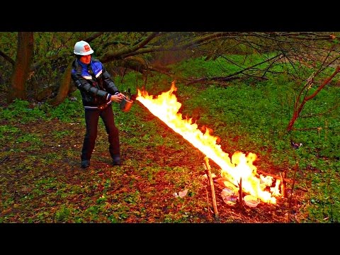 Огнемет из фар край