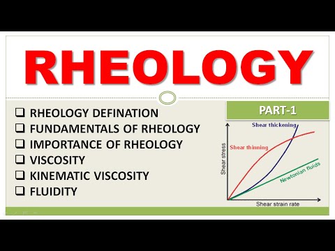 RHEOLOGY | PHYSICAL PHARMACY | PART-1 | VISCOSITY | FLUIDITY |