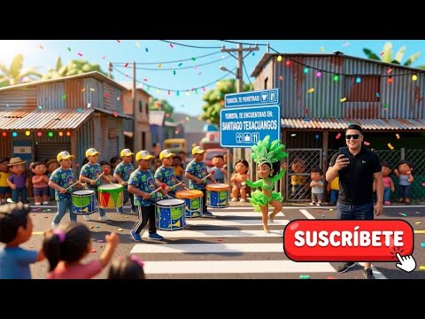 Desfile del Correo Santiago Texacuangos 2026 Parte 3