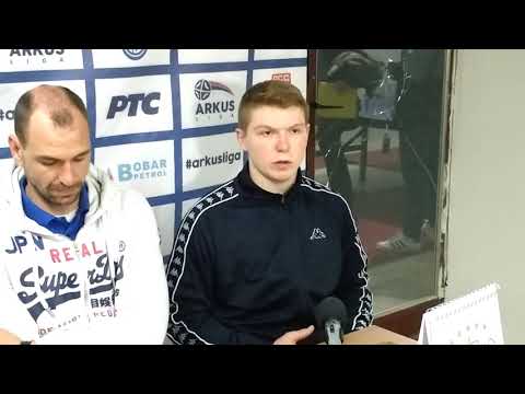 ARKUS liga 17. kolo / RK Šamot 65 - RK Rudar / Konferencija za medije