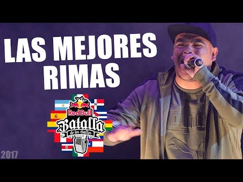Las MEJORES RIMAS de la FINAL INTERNACIONAL Red Bull Batalla De Los Gallos México 2017