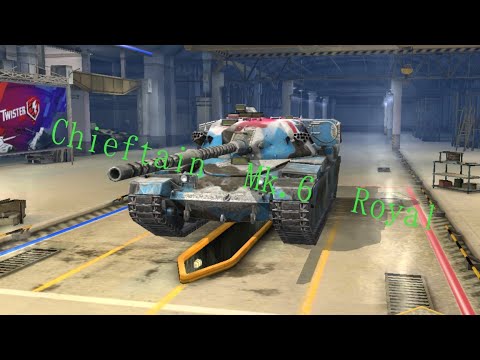 Wotb  Chieftain Mk.6 Royal  7000dmg  3kill