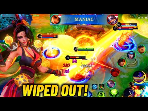 INSANE Esmeralda WIPED OUT MANIAC! | Valesmeralda | MLBB