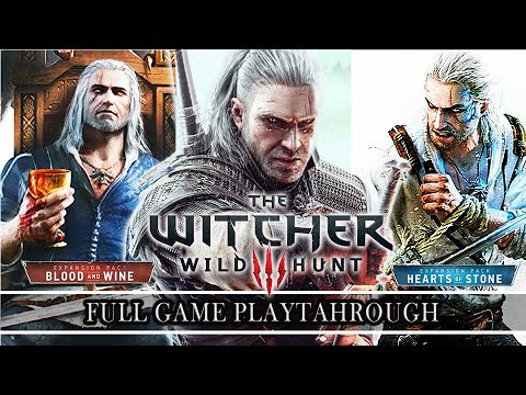 THE WITCHER 3 (NEXT GEN) FULL GAME + ALL DLC | DEATH MARCH WALKTHROUGH【No Commentary】