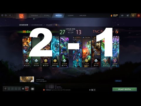 TNC vs FNATIC Game 3 Grand Finals TI10 SEA Qualifier 2021 HD