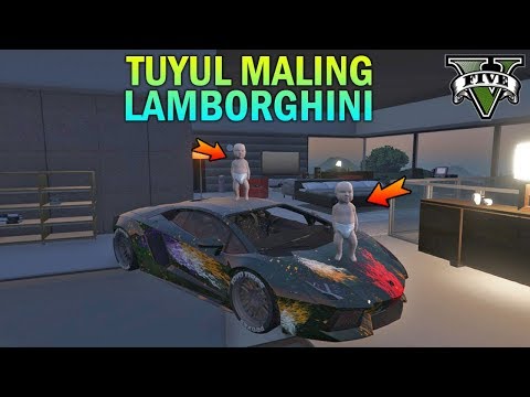 TUYUL MALING LAMBORGHINI RAFFI AHMAD - GTA 5 YOUTUBER KOCAK