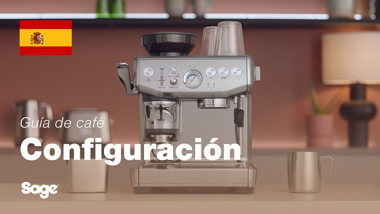 Tutorial de guía de café de Breville - Configuración de la máquina