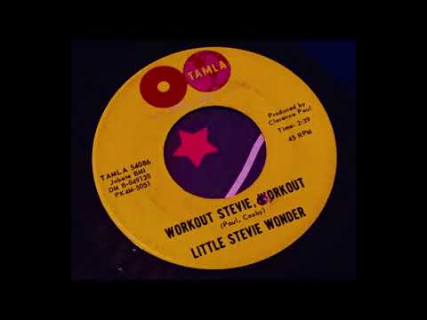 LITTLE STEVIE WONDER  -  WORKOUT STEVIE, WORKOUT  -  Tamla