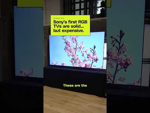 Sony enters the RGB LED backlighting space with its new TVs