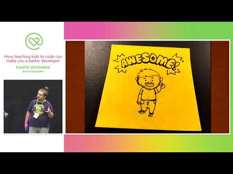 Heart of Clojure 2019 - Ramón Huidobro - How teaching kids to code can make you a better developer